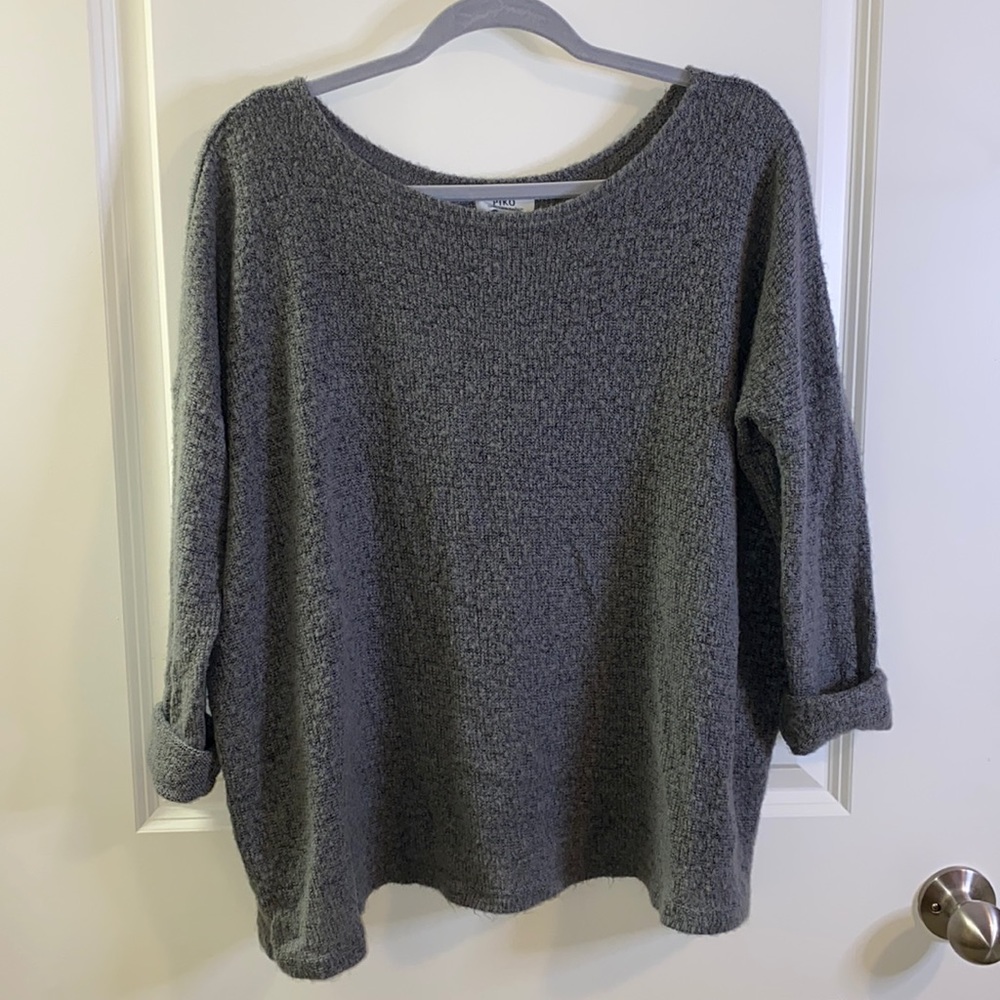 Piko 1988 Sweater Charcoal grey